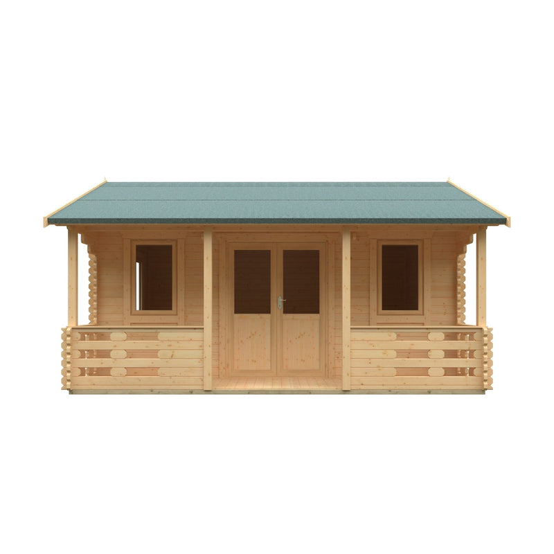 Adlington Log Cabin 44mm - log cabin