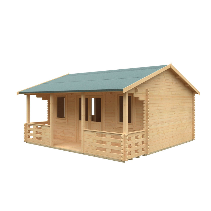 Adlington Log Cabin 44mm - log cabin