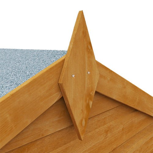 Flex Shiplap Timber Apex Security Shed - Shed