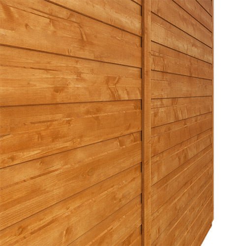 Flex Shiplap Timber Apex Security Shed - Shed