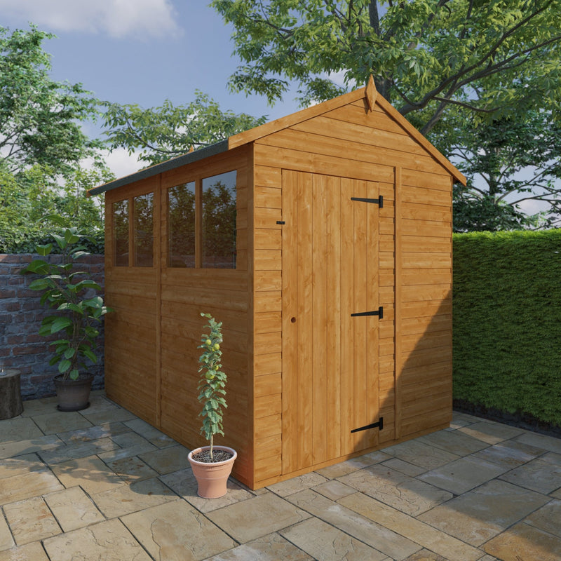 Flex Shiplap Timber Apex Shed - Shed