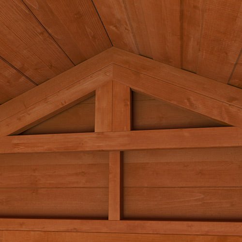 Flex Shiplap Timber Apex Sun house with Four Pane Windows - sunhouse
