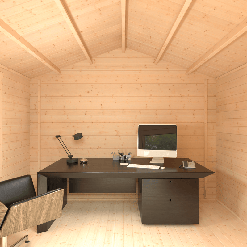 Lotherton 28mm Log Cabin - Log Cabin