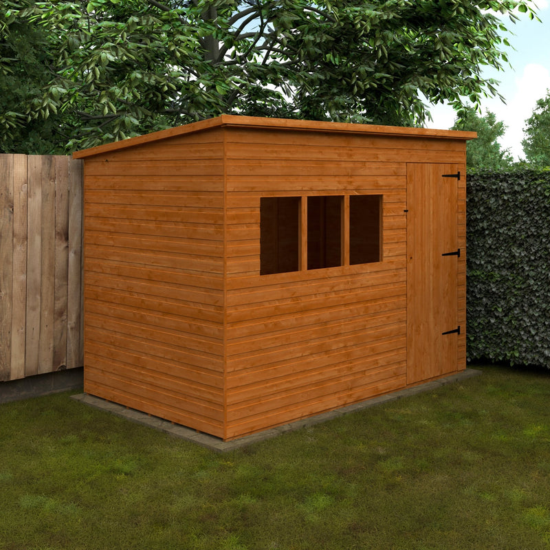 Pressure Tanalised Shiplap Timber Deluxe Pent Shed - Shed