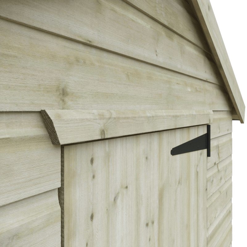 Pressure Treated Tanalised Shiplap Timber Apex Premier Shed - Shed