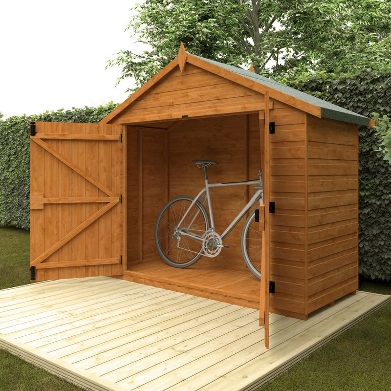 Shiplap Timber Apex Compact Shed - No Windows - Shed