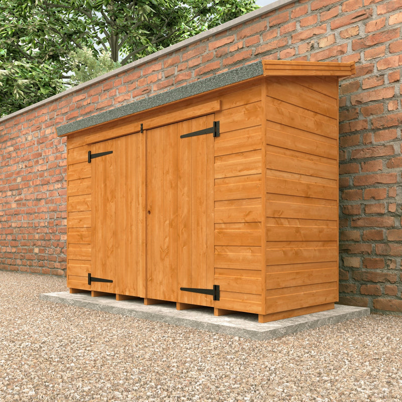 Shiplap Timber Lean-To Glorybox - Shed