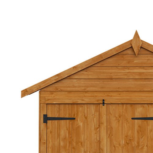 Timber Double Door Apex Security Shed - Shed