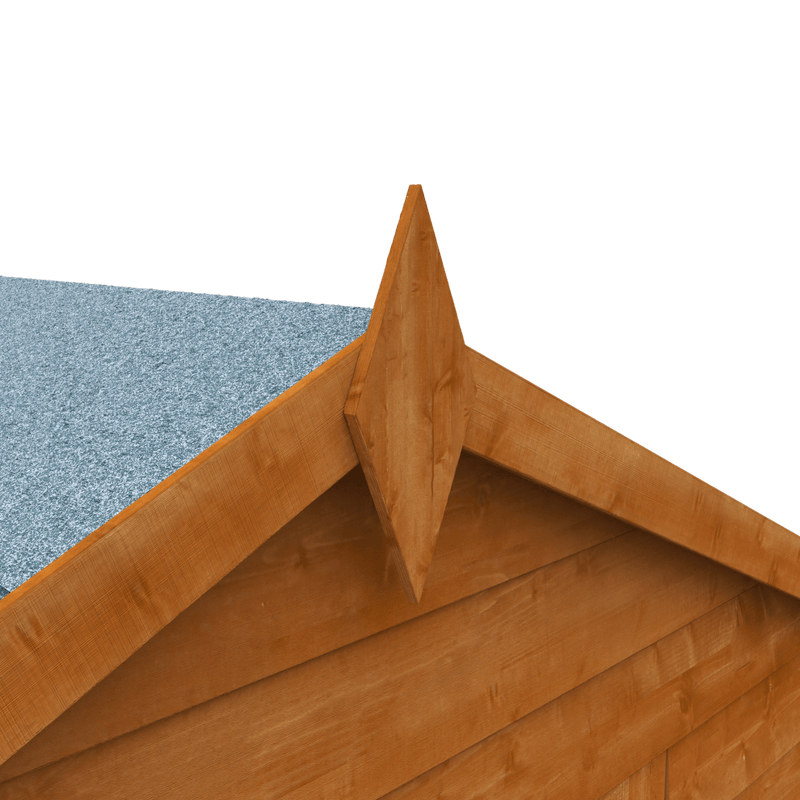 Timber Overlap Value Apex Shed - Shed